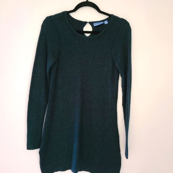 Simply Vera Vera Wang Dresses & Skirts - SIMPLY VERA VERA WANG glitter green sweater dress